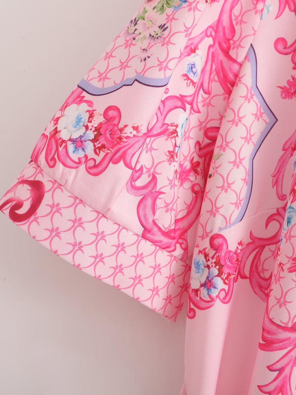 Robe longue imprimée Ra ample et décontractée pour femme