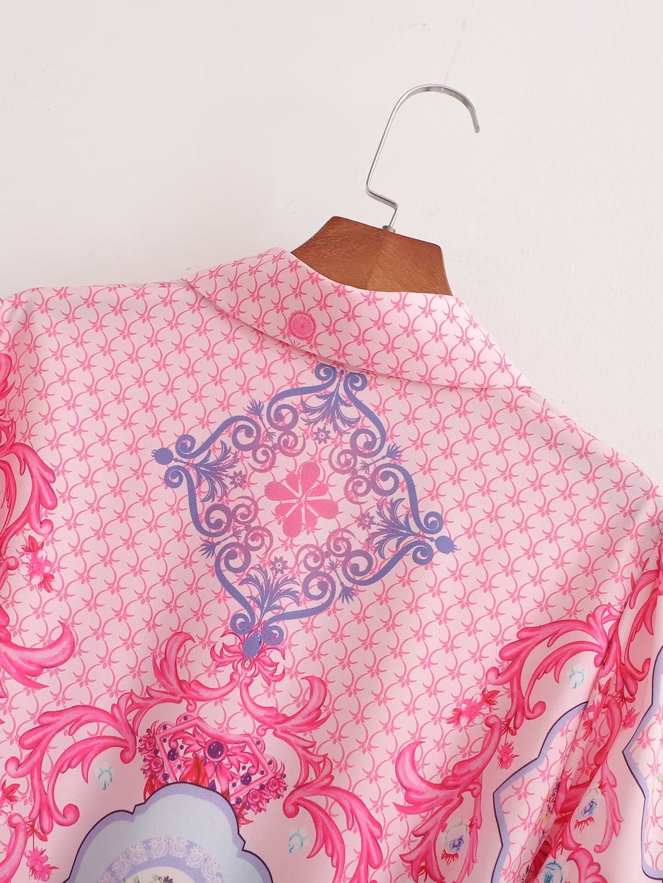 Robe longue imprimée Ra ample et décontractée pour femme