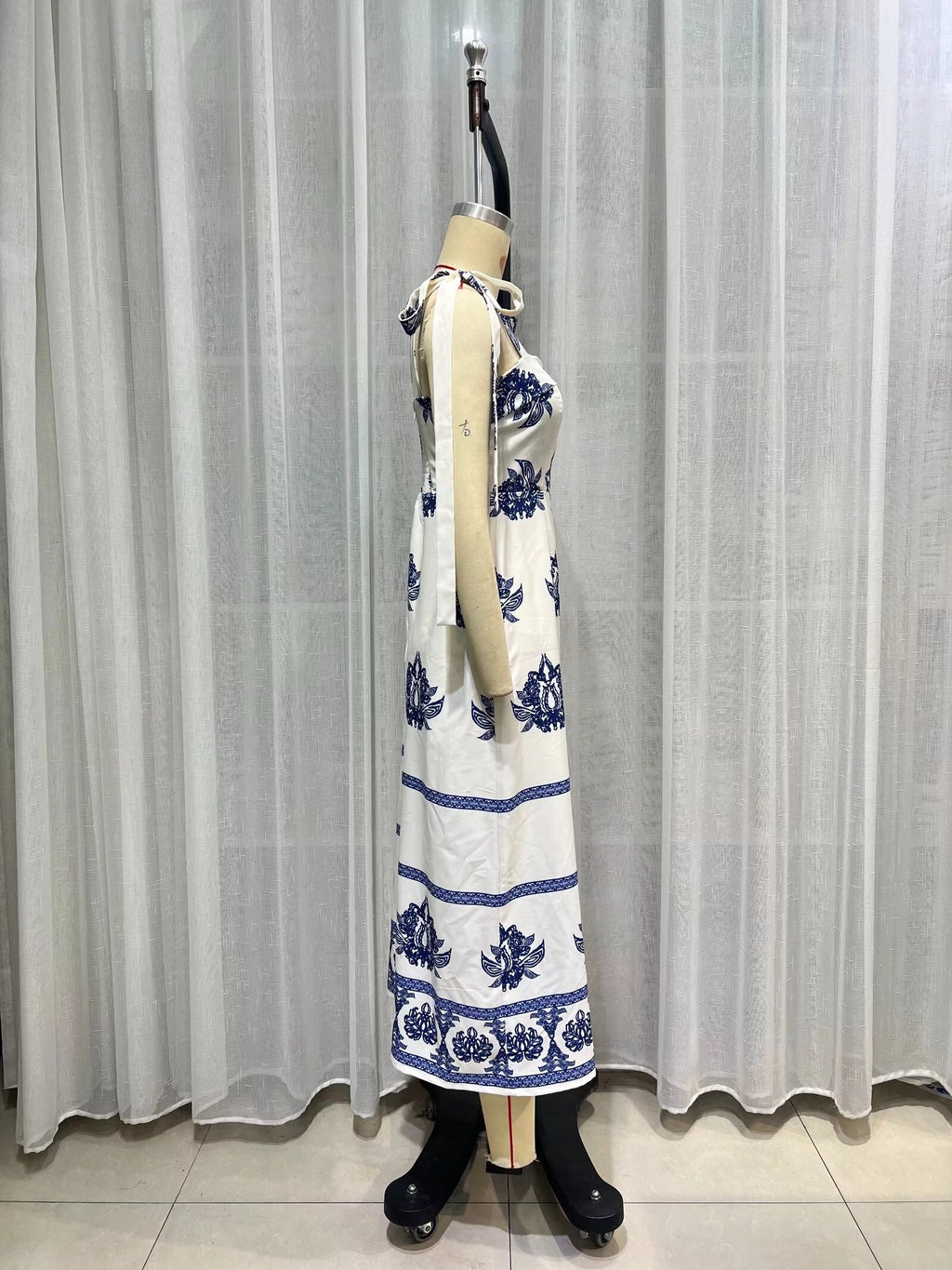 Summer Women V neck Ethnic Autumn Long Sleeve Elegant Embroidered Short Dress