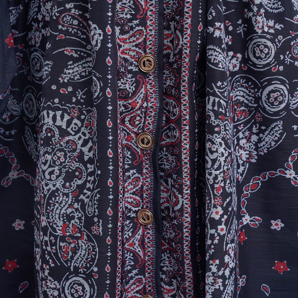Robe en dentelle à simple boutonnage avec ceinture, idéale pour le printemps et l'été.