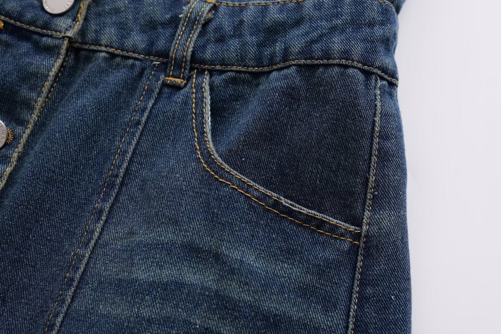 Vêtements pour femmes : Chemise polo sans manches à col polo, robe en jean décontractée et ample
