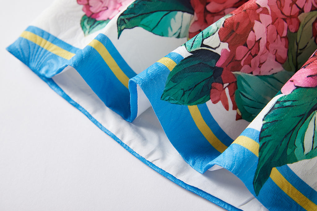 Vestido tipo chaleco con estampado de bolas bordadas de principios de primavera