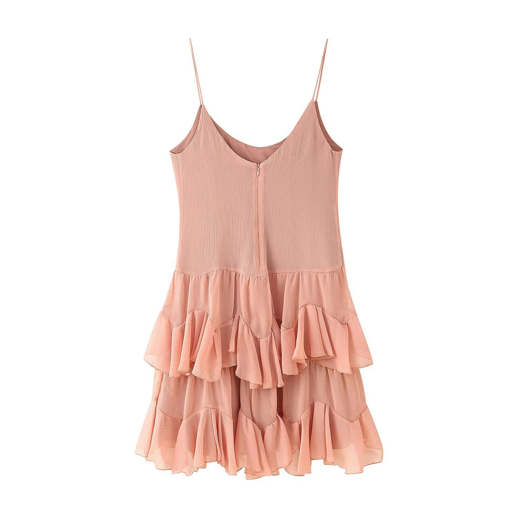 Robe moulante sexy dos nu ornée de décorations laminées pour femmes