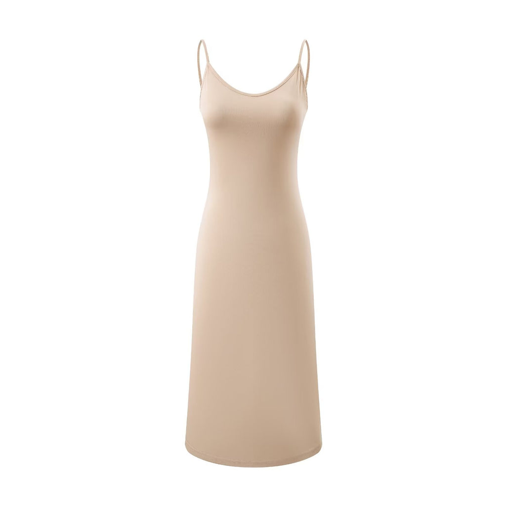 Robe d'été vintage décontractée à bretelles cordon pour femme adulte, mettant en valeur la silhouette
