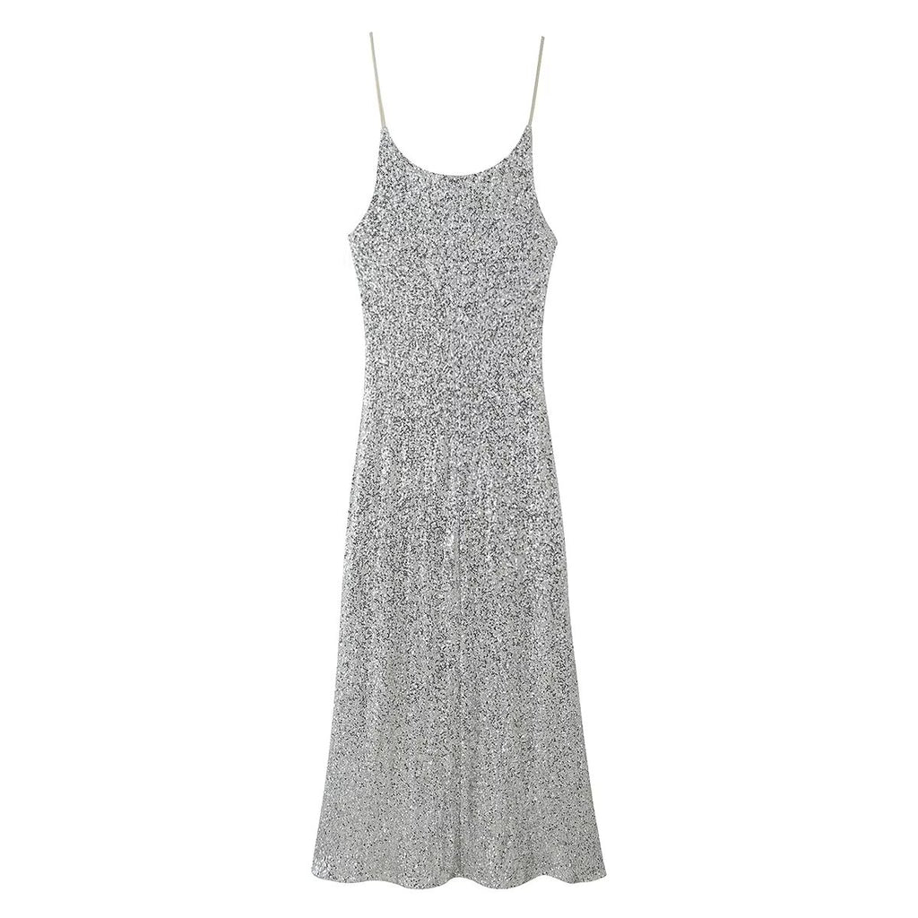 Women Clothing Top Sexy Beads Decoration Underwear Dress