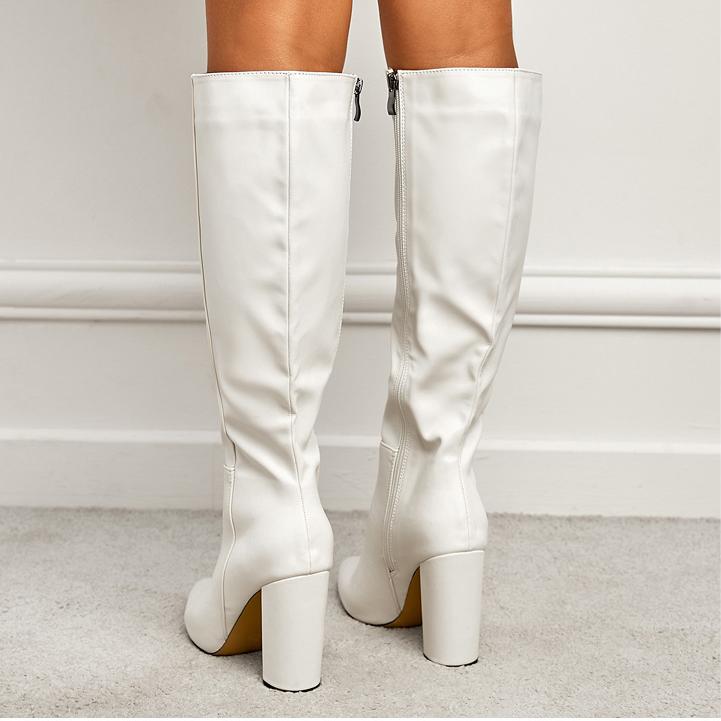 Boots Side Zipper Outdoor Street Women Boots