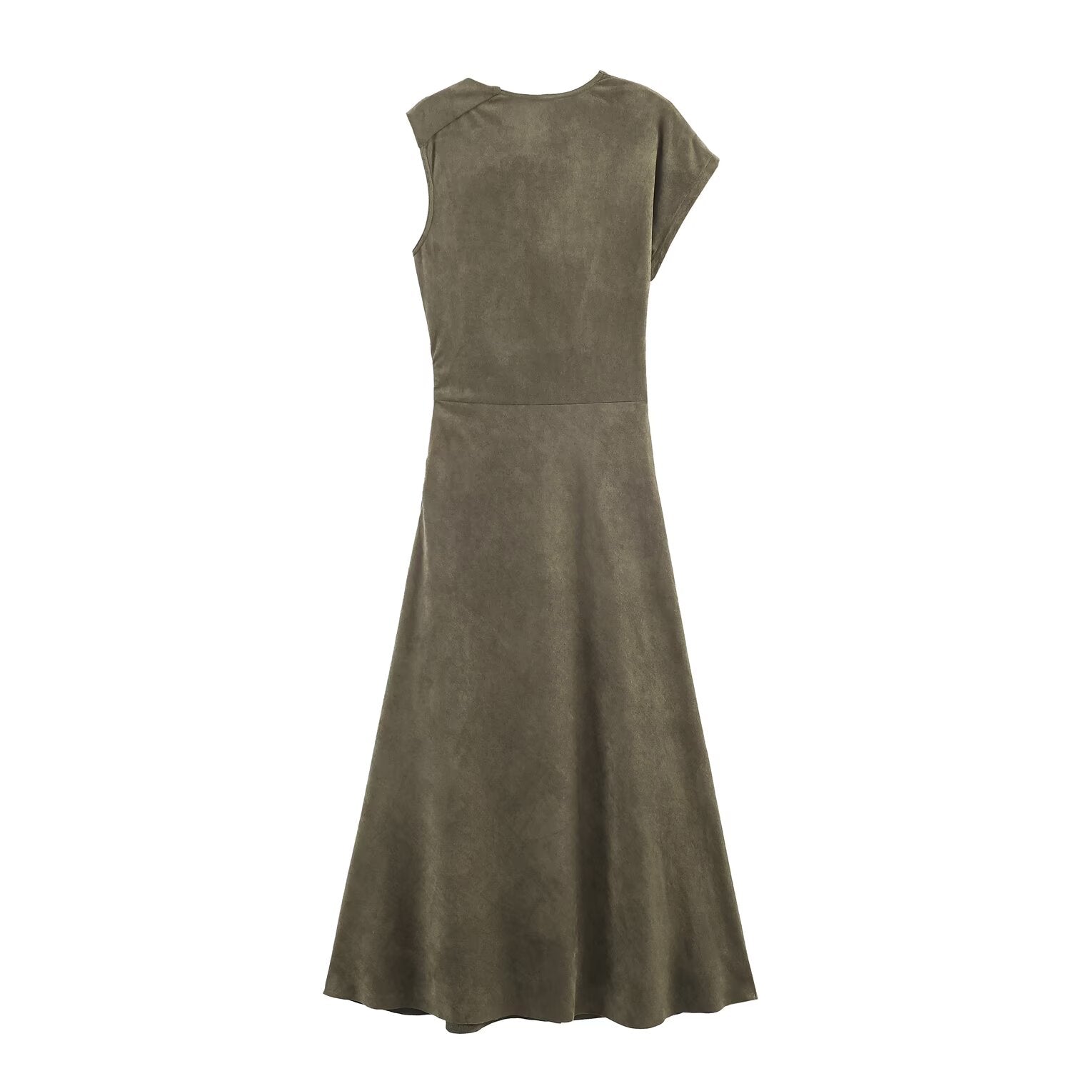 Ropa de mujer en Vestido asimétrico efecto ante