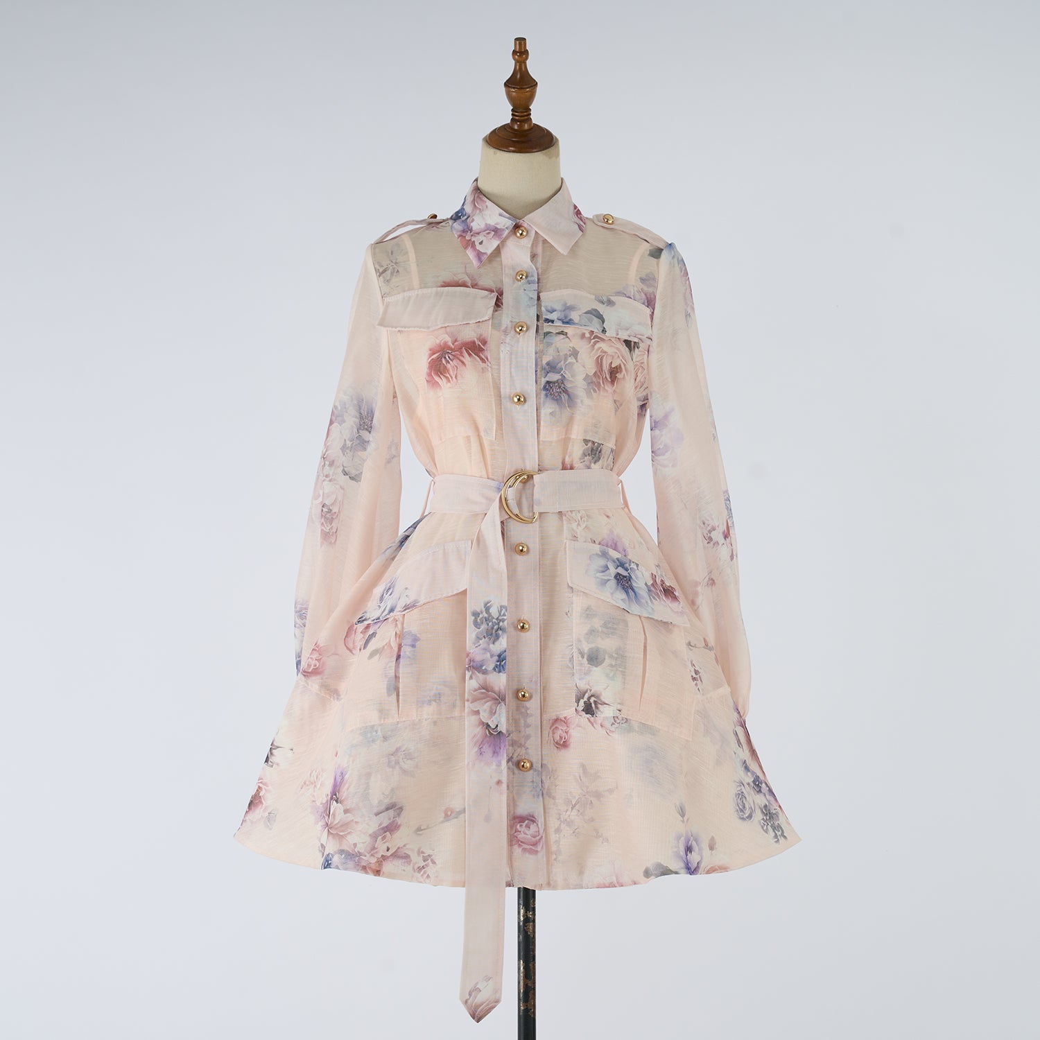 Robe courte imprimée pour femme, robe féerique