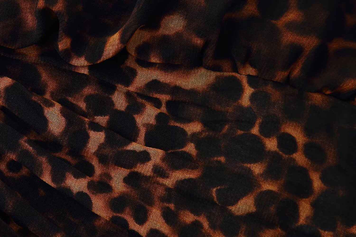 Women Clothing Autumn Lightly Mature Animal Print Midi Strap Dress