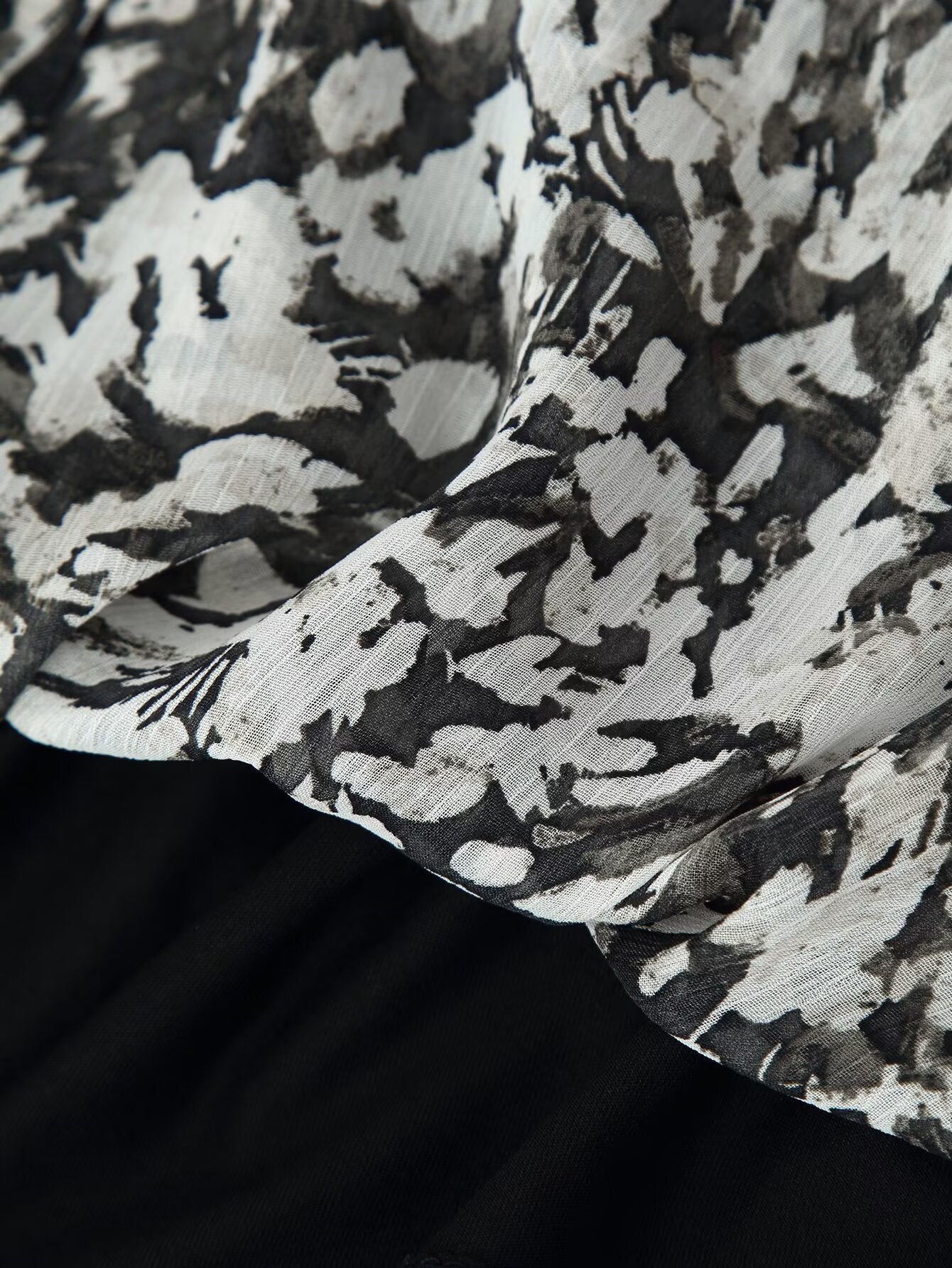 Women Clothing Western with Belt Printed Mini Dress