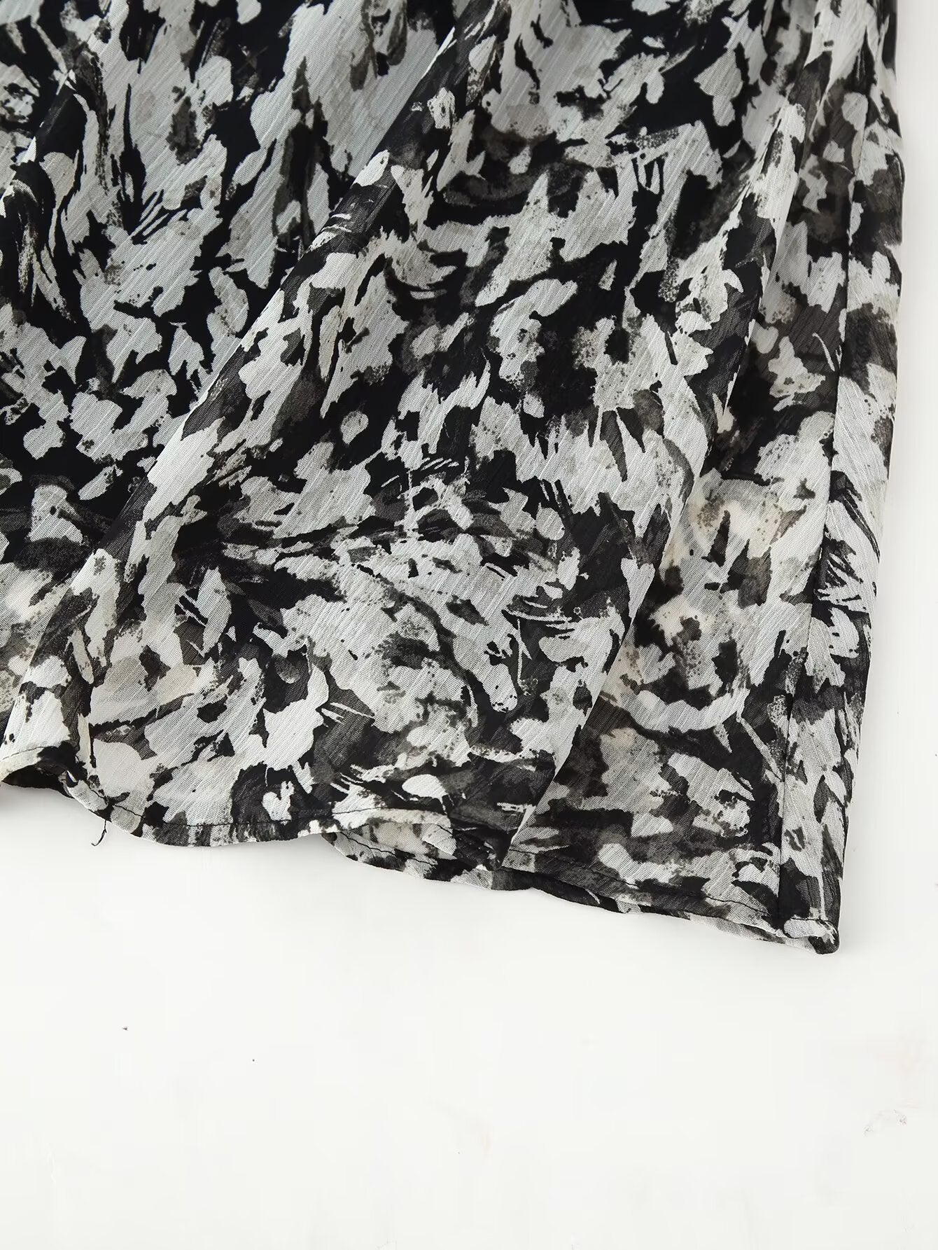 Women Clothing Western with Belt Printed Mini Dress