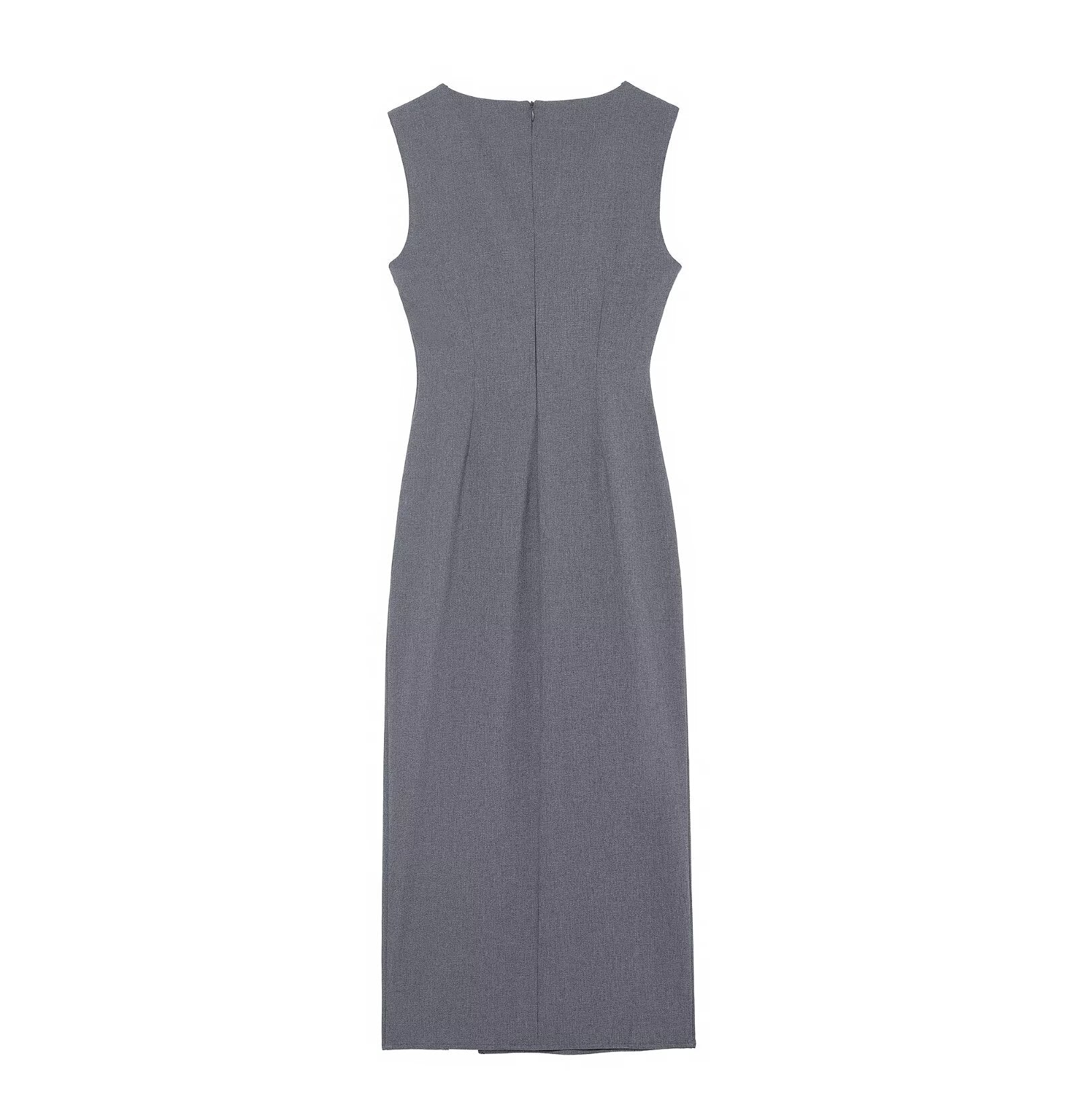 Women Clothing Slim Fit Midi Dress