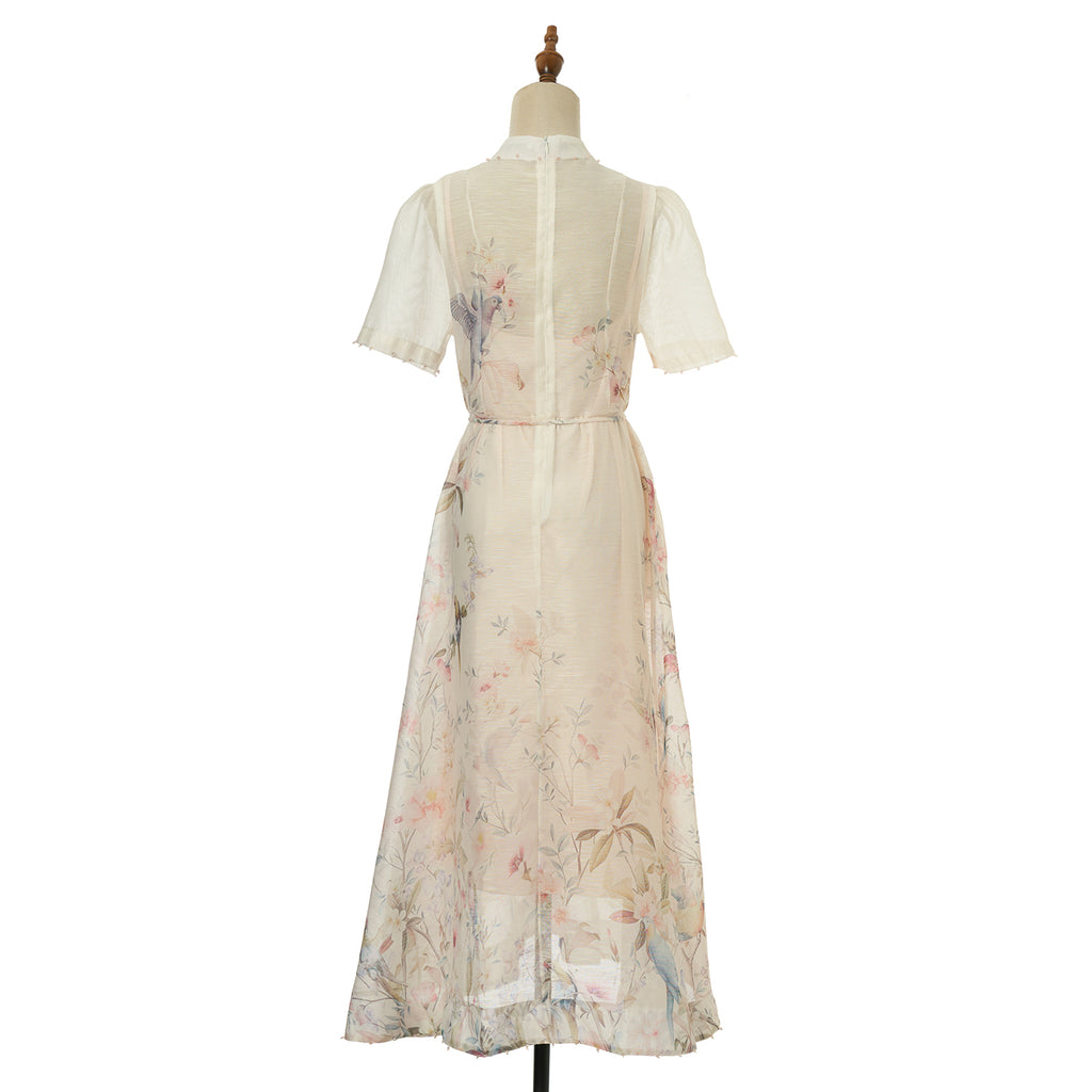 Women Short Sleeved Loose Fitting Dress Set