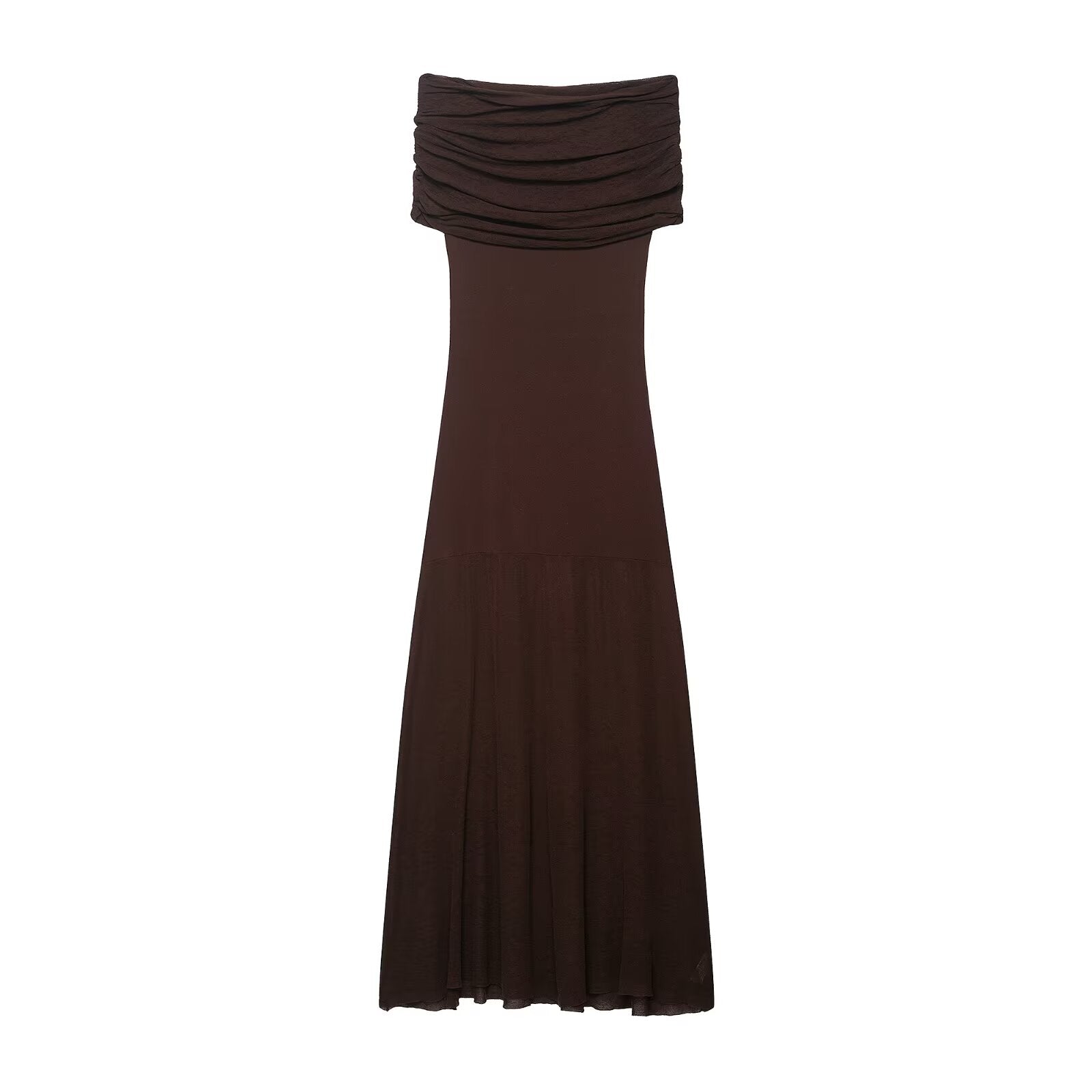 Vestido de punto con hombros descubiertos Summer Sense
