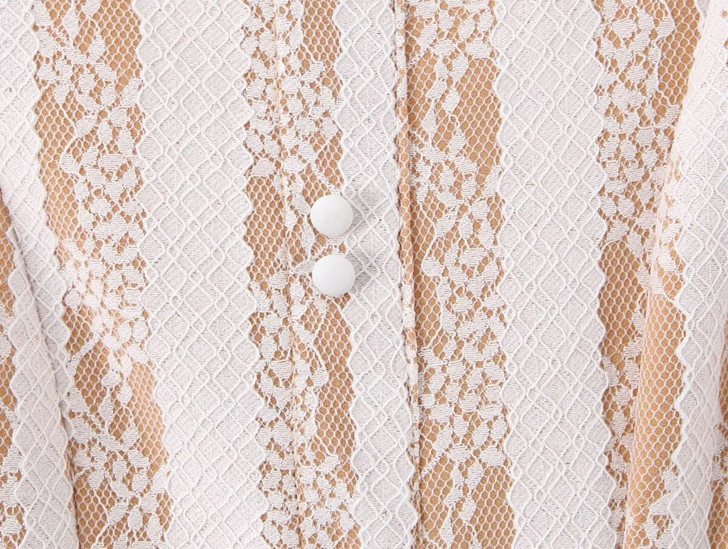 Robe d'hiver Pure Wind sans manches à col rond, dos nu sexy, empiècements en dentelle et taille affinée