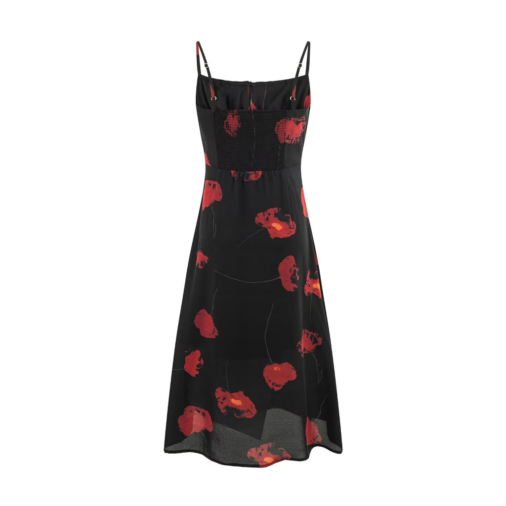 Robe nuisette imprimée amincissante pour les vacances d'été à la mer