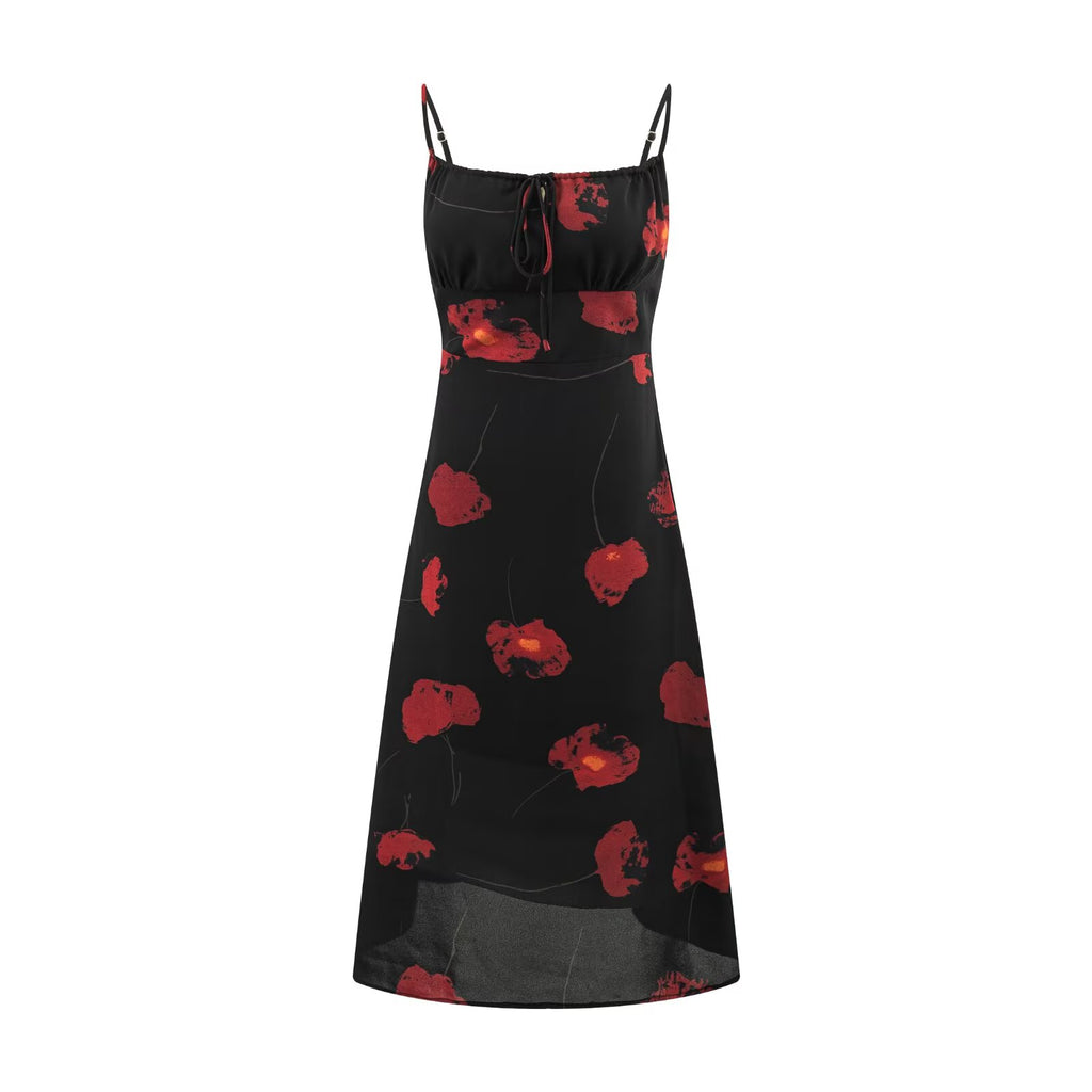 Robe nuisette imprimée amincissante pour les vacances d'été à la mer