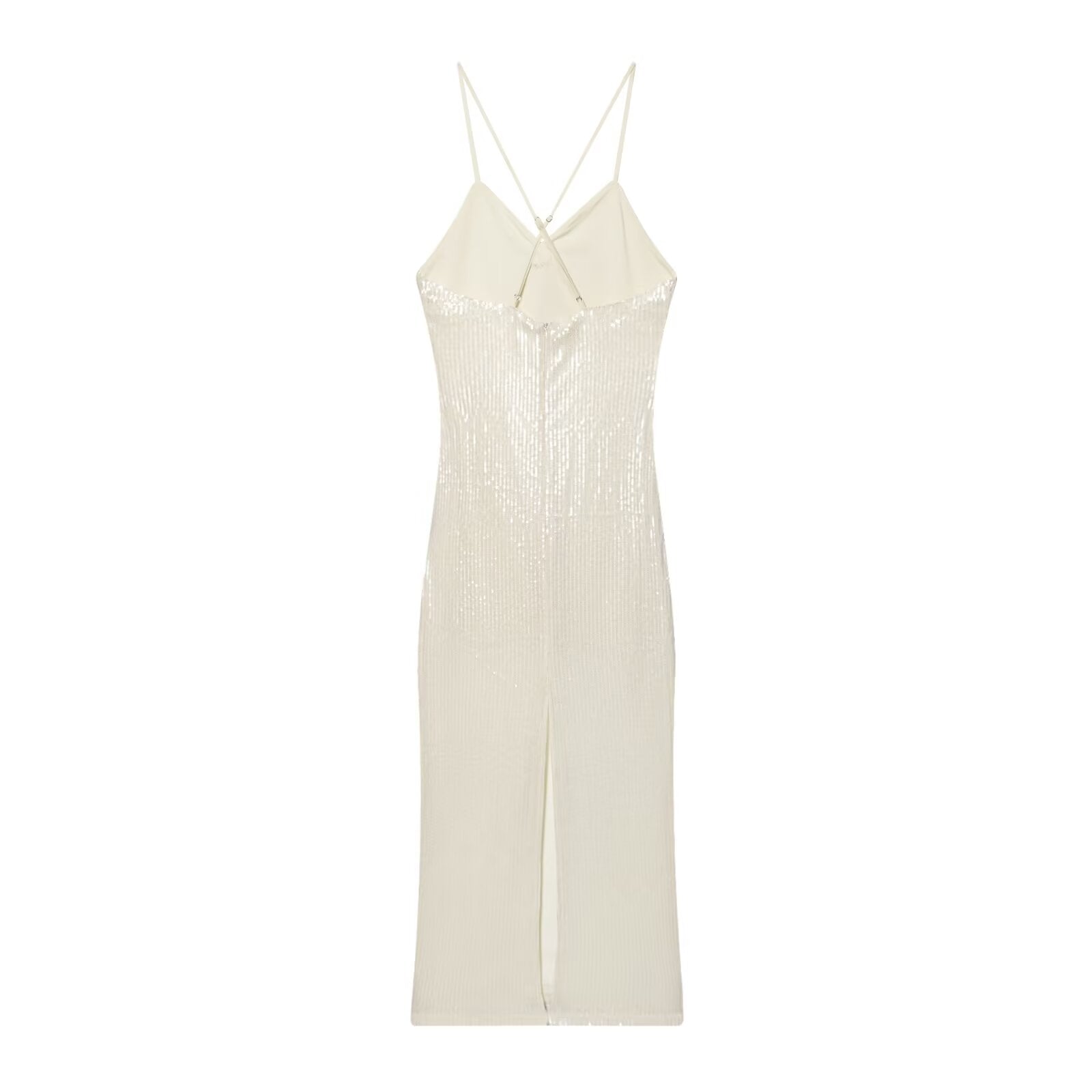 Robe à bretelles à sequins haut de gamme pour femme, un best-seller pour l'été