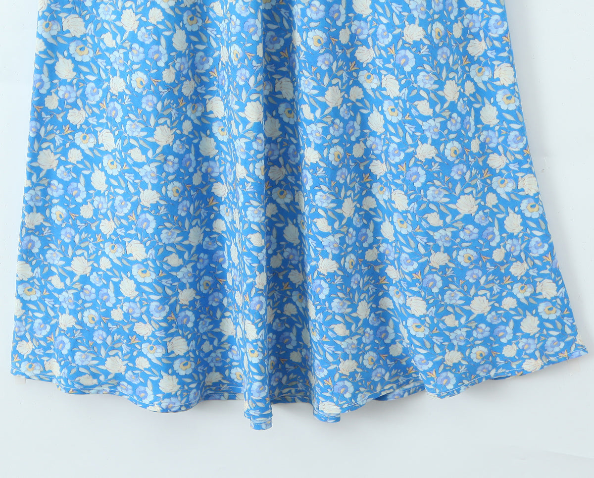 Robe élégante pour femme, style rétro français, avec dentelle et coutures tendance.
