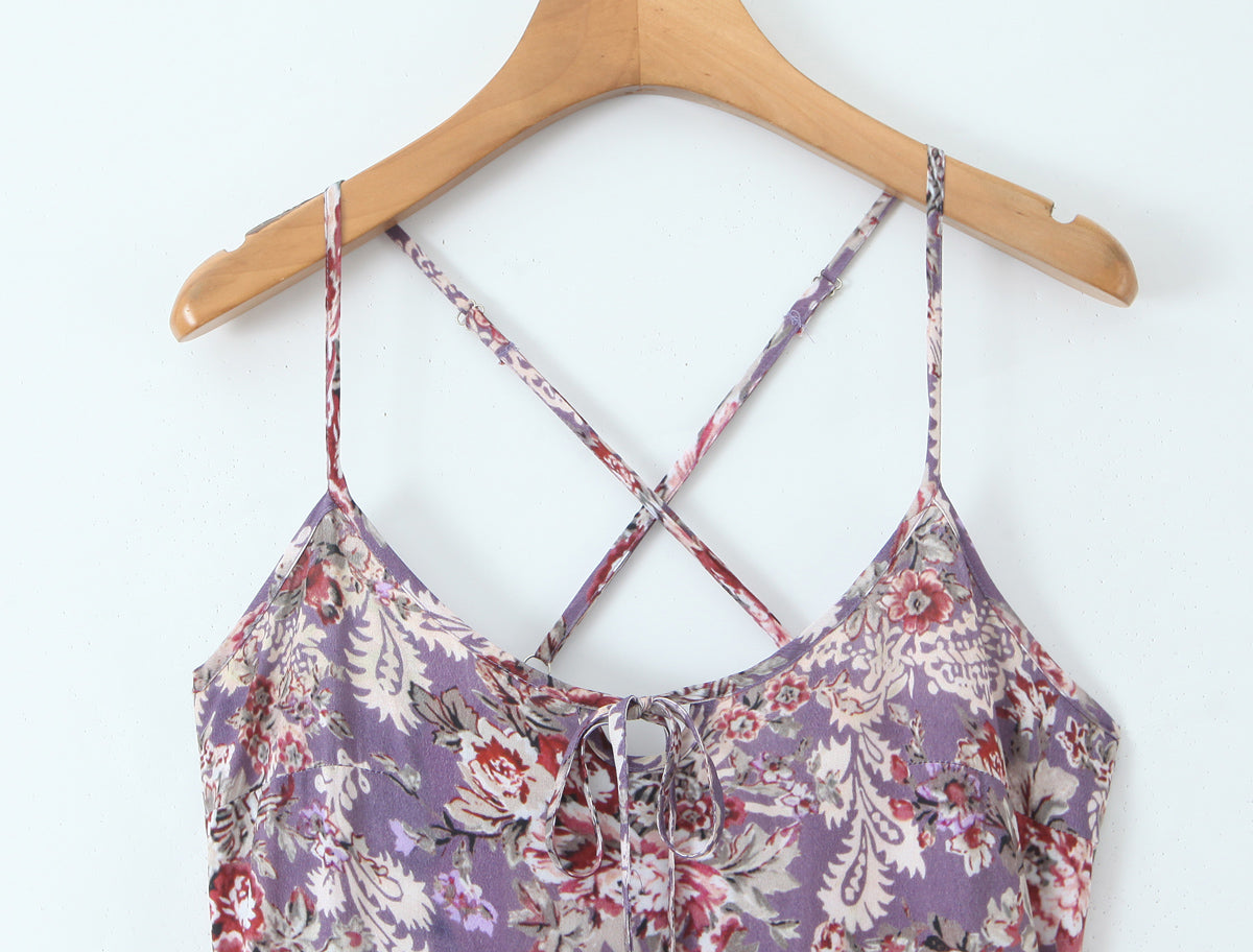 Vestido de verano para mujer, informal, ajustado, con tirantes y retazos