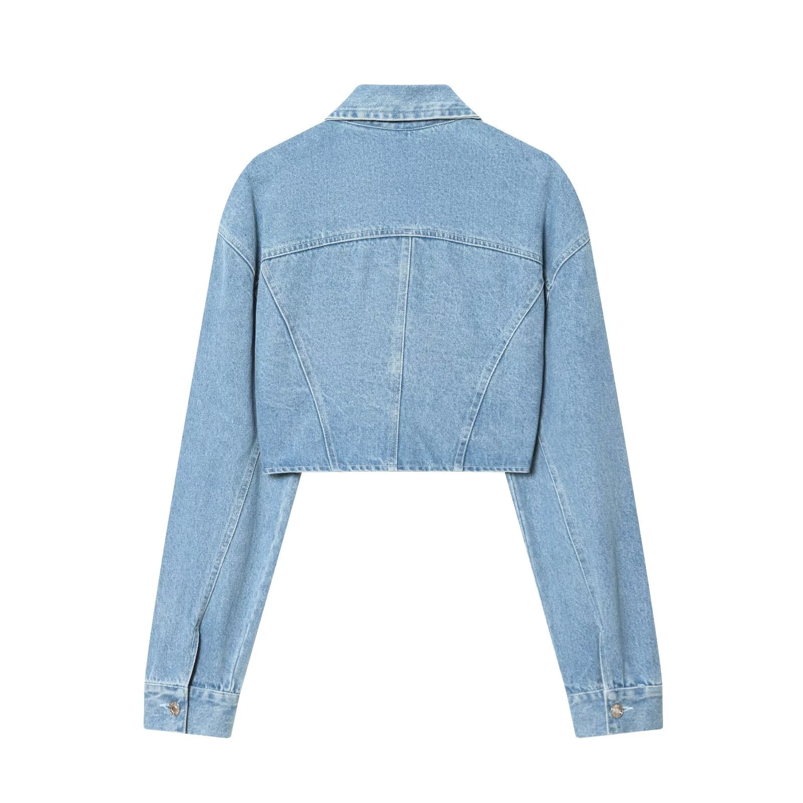 Vêtements pour femmes Printemps Veste courte en jean sexy
