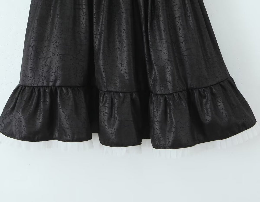 Black Sleeveless Dress Women Summer Design Waist Slimming Cocktail Dress
