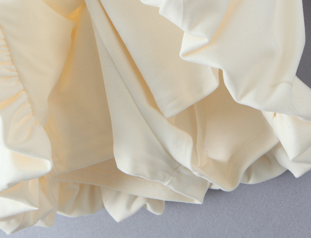 Robe courte amincissante à manches longues pour femme