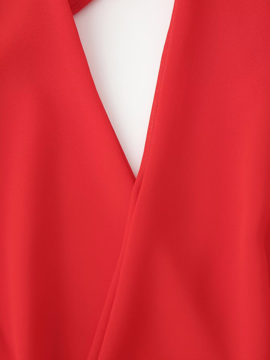 Women Clothing Slim Fit Red V neck Elegant Halter Maxi Dress