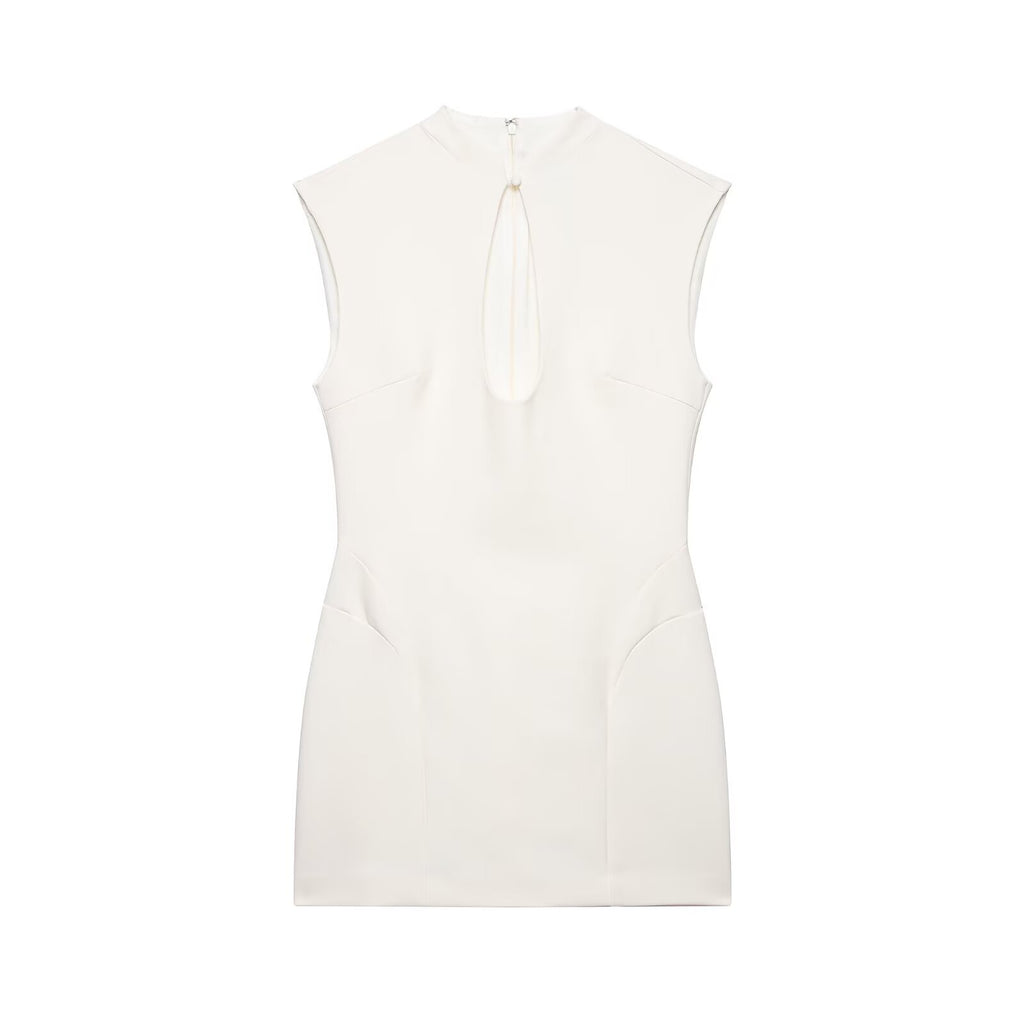 Women Clothing Western Fluffy Mini Dress