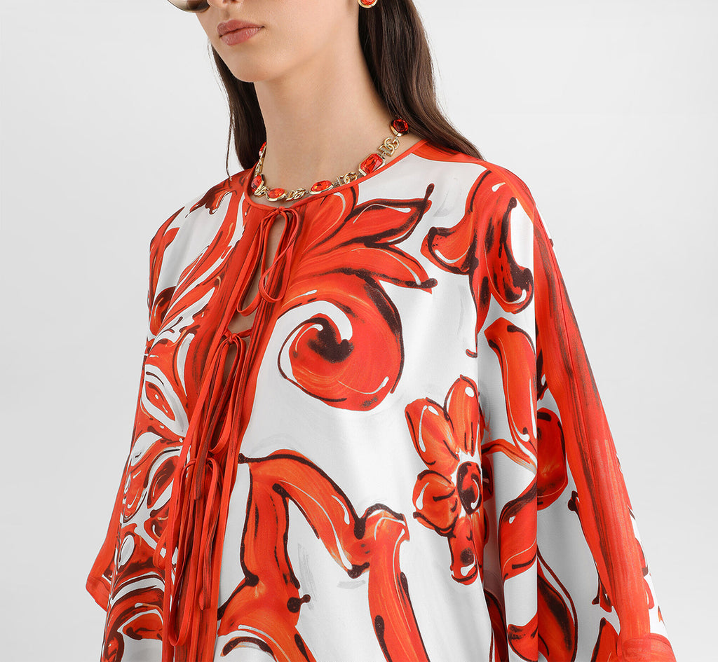 Women Summer Printed Loose Fitting Casual Dress