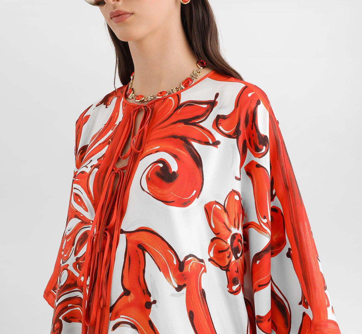 Women Summer Printed Loose Fitting Casual Dress