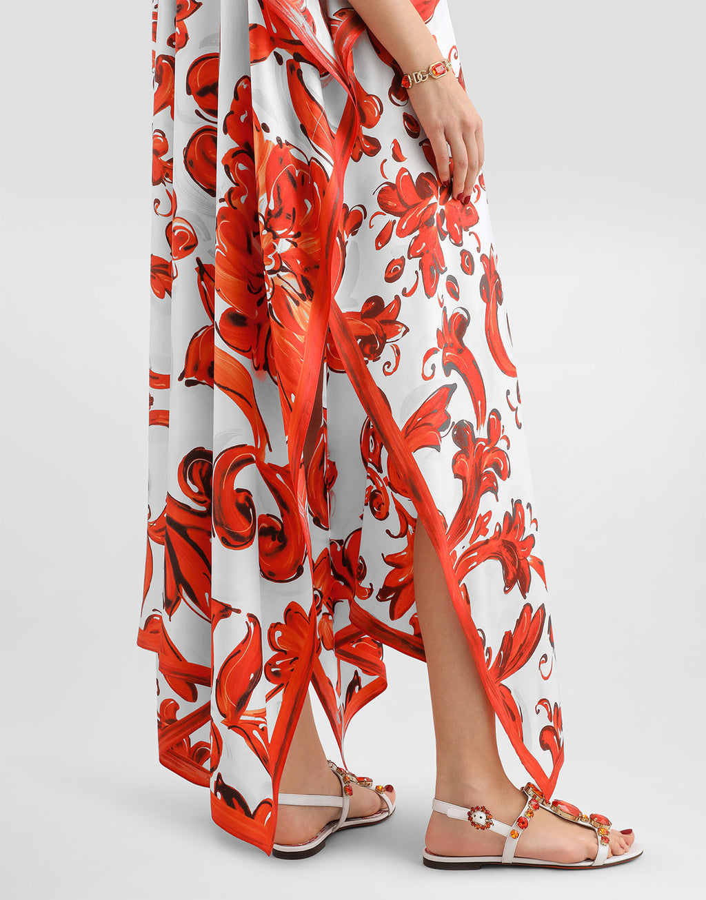 Women Summer Printed Loose Fitting Casual Dress