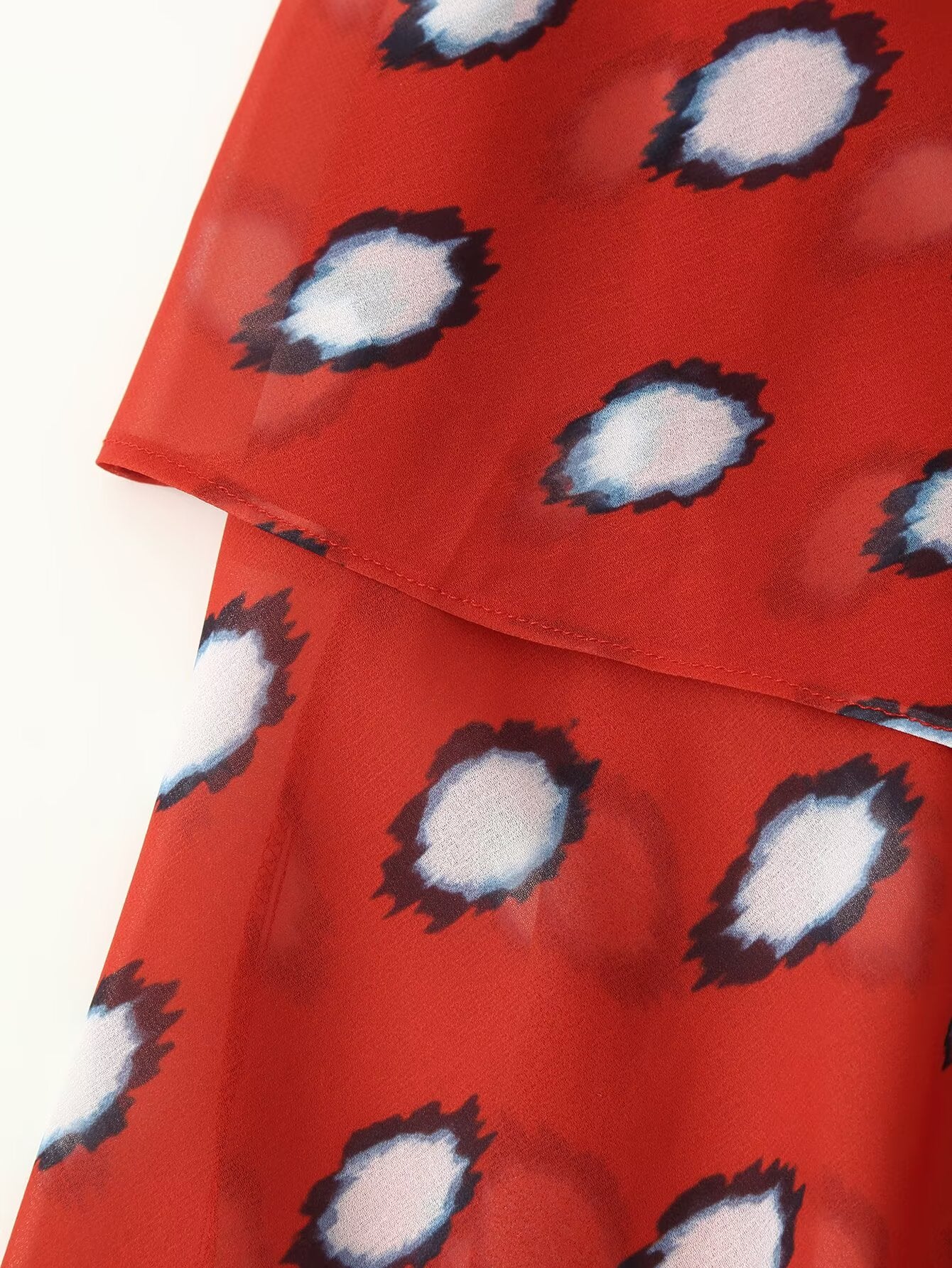 Women Clothing Summer Detachable Triangular Binder Animal Pattern Split Sheath Dress