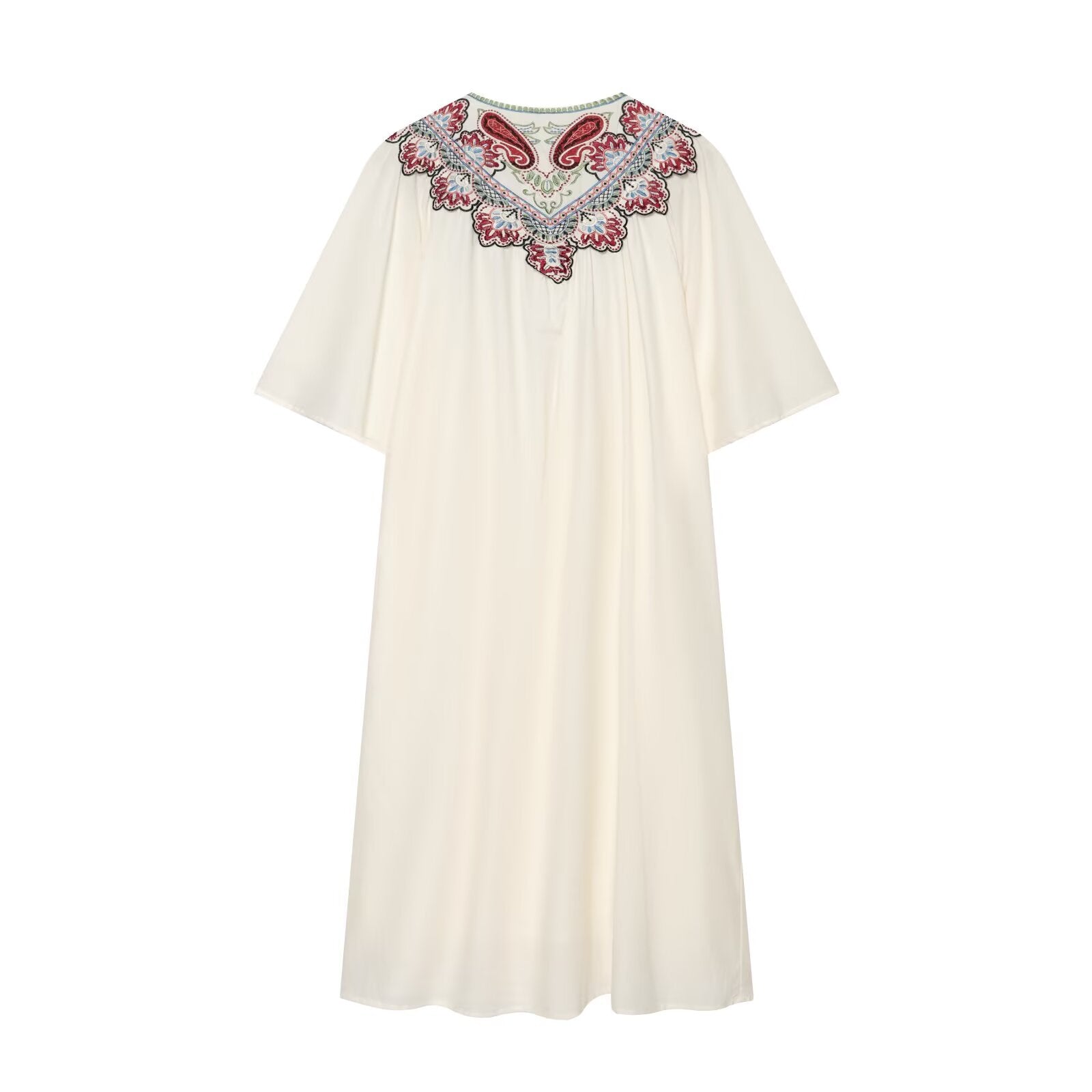 Women Clothing Summer Holiday Casual Loose Midi Dress