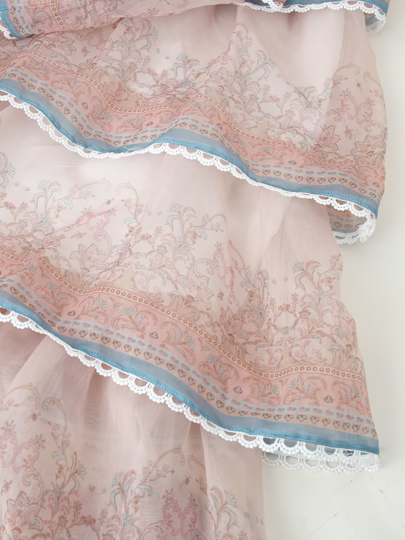 Ropa de mujer Sexy, con múltiples capas de encaje, decoración de encaje tipo halter para atar