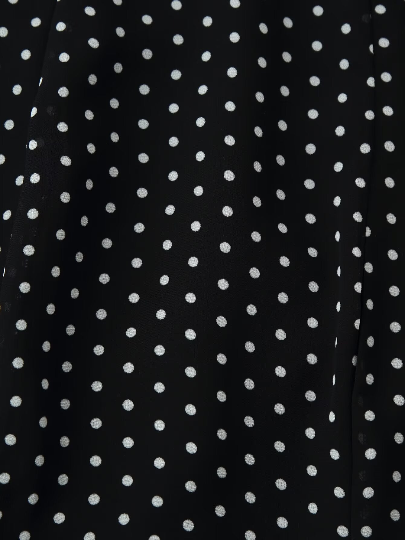 Vestido de lunares con control de cintura para mujer