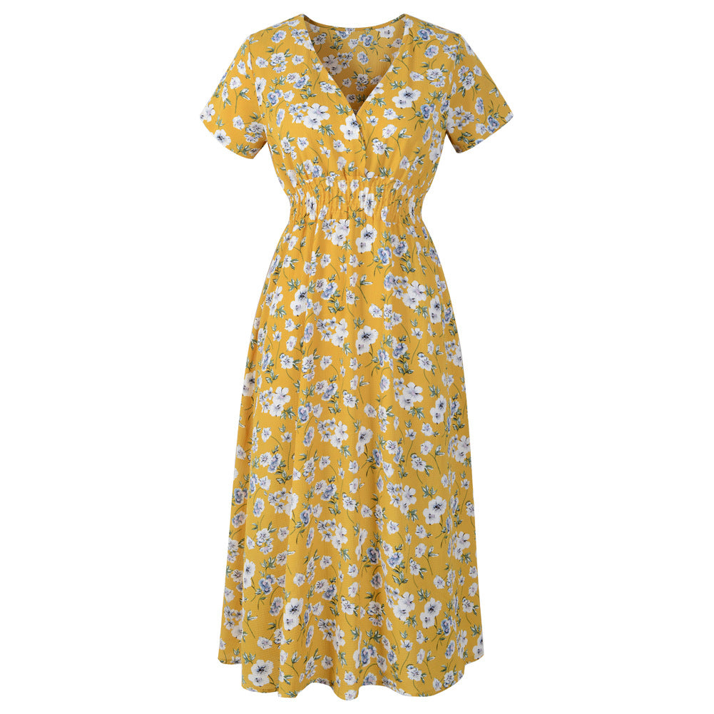 Yellow Small Floral