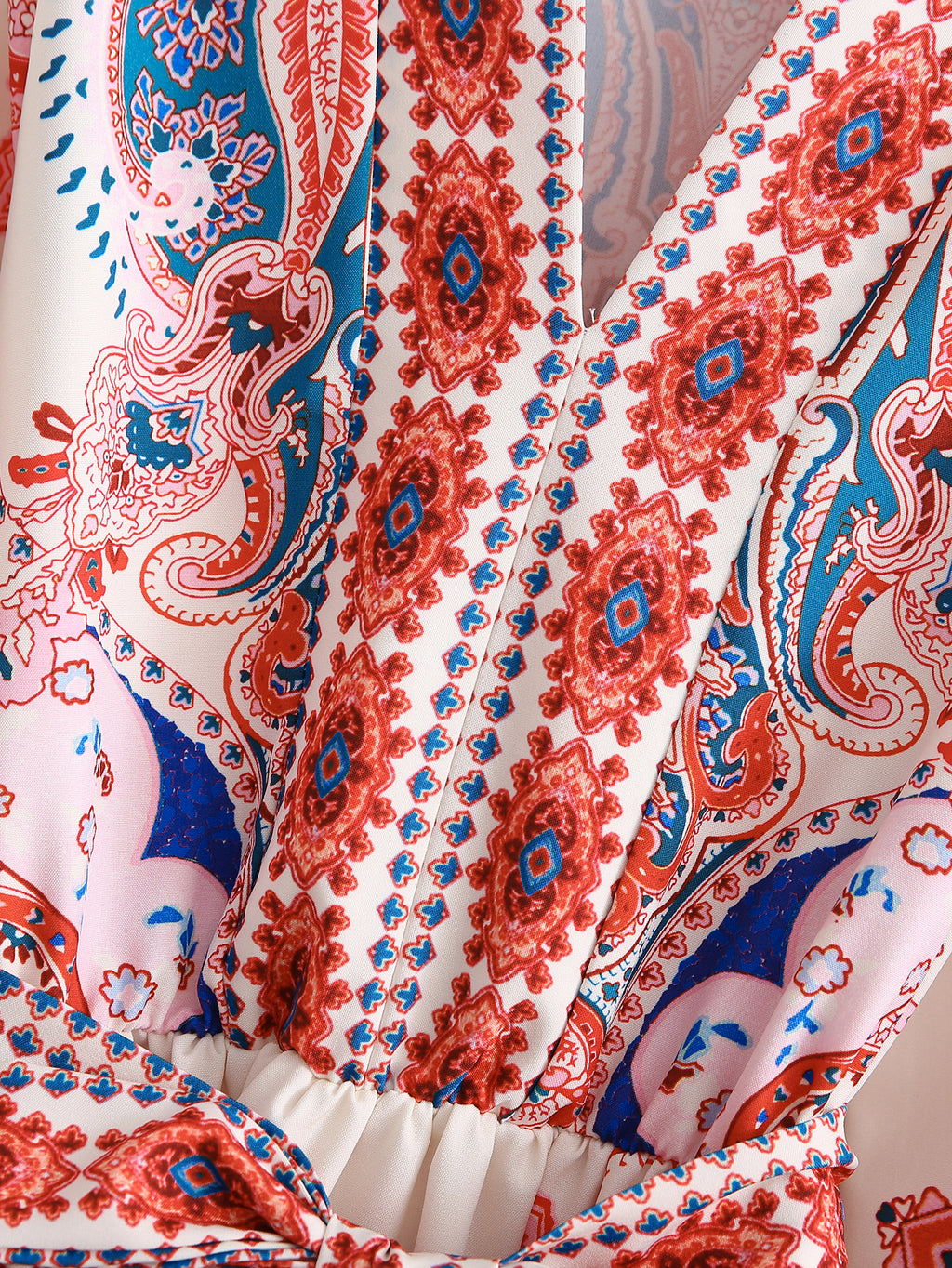 Spring Autumn New Women Clothing Fashion Long Sleeve V-Neck Positioning Print Dress