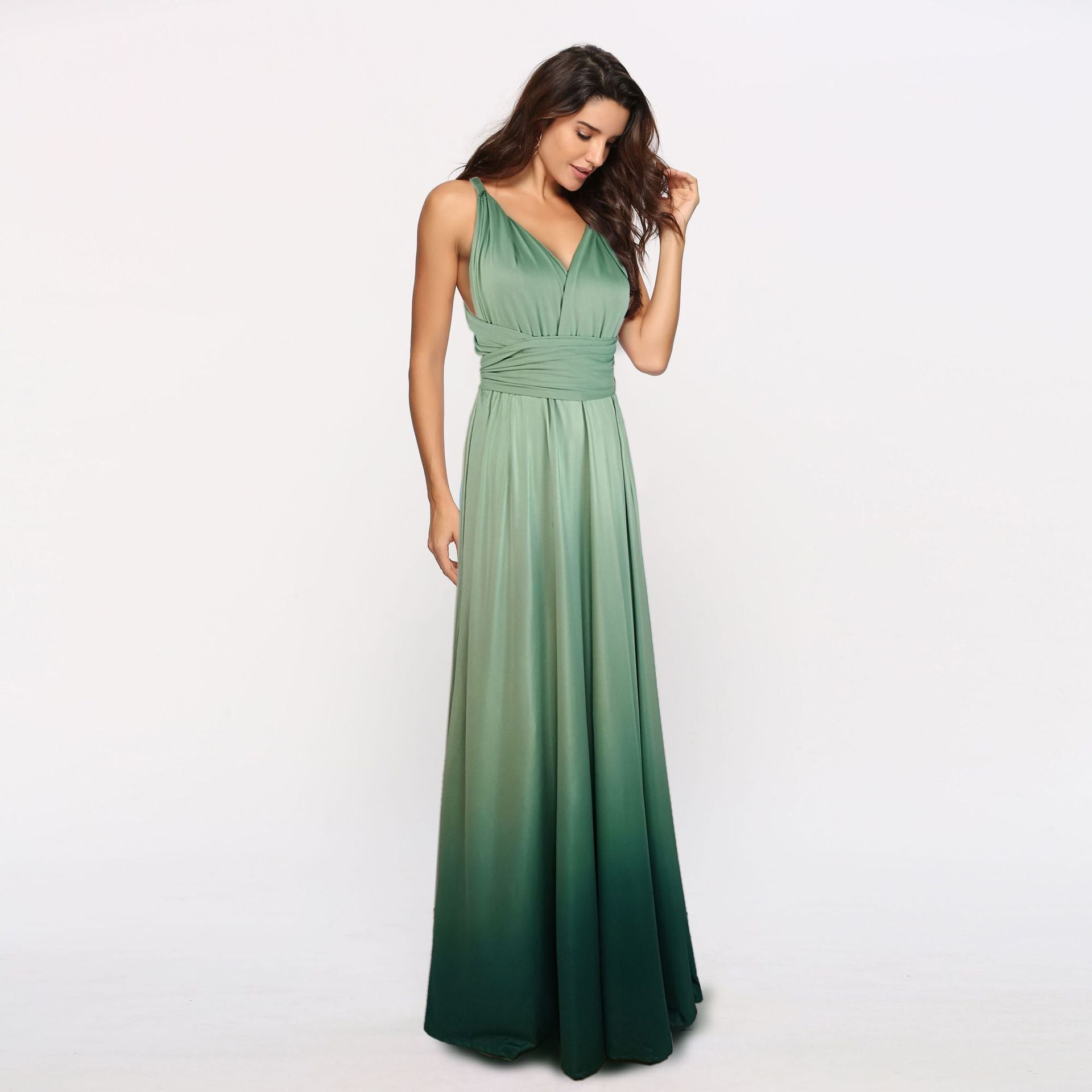 Gradient Gray-Green