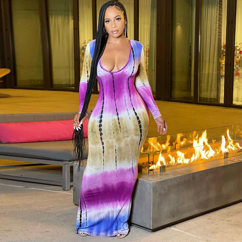 Long-Sleeved Purple