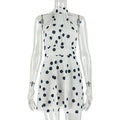 White Polka Dot