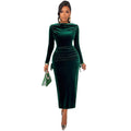 blackish green
