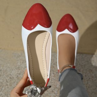 Spring Flat Heel Pointed Flat Shoes Korean Leopard Print Small Size Low Cut Pumps Women Shoes
