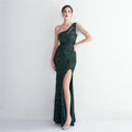 blackish green