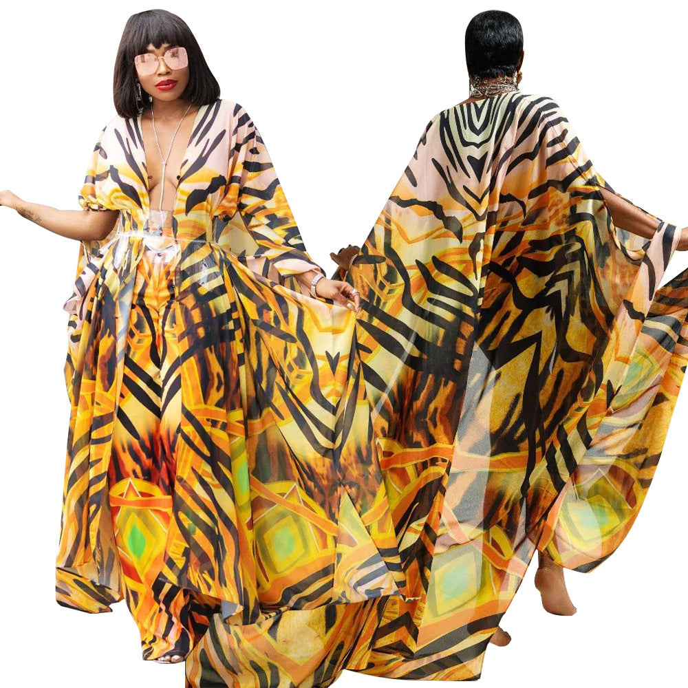 Yellow Tiger Pattern