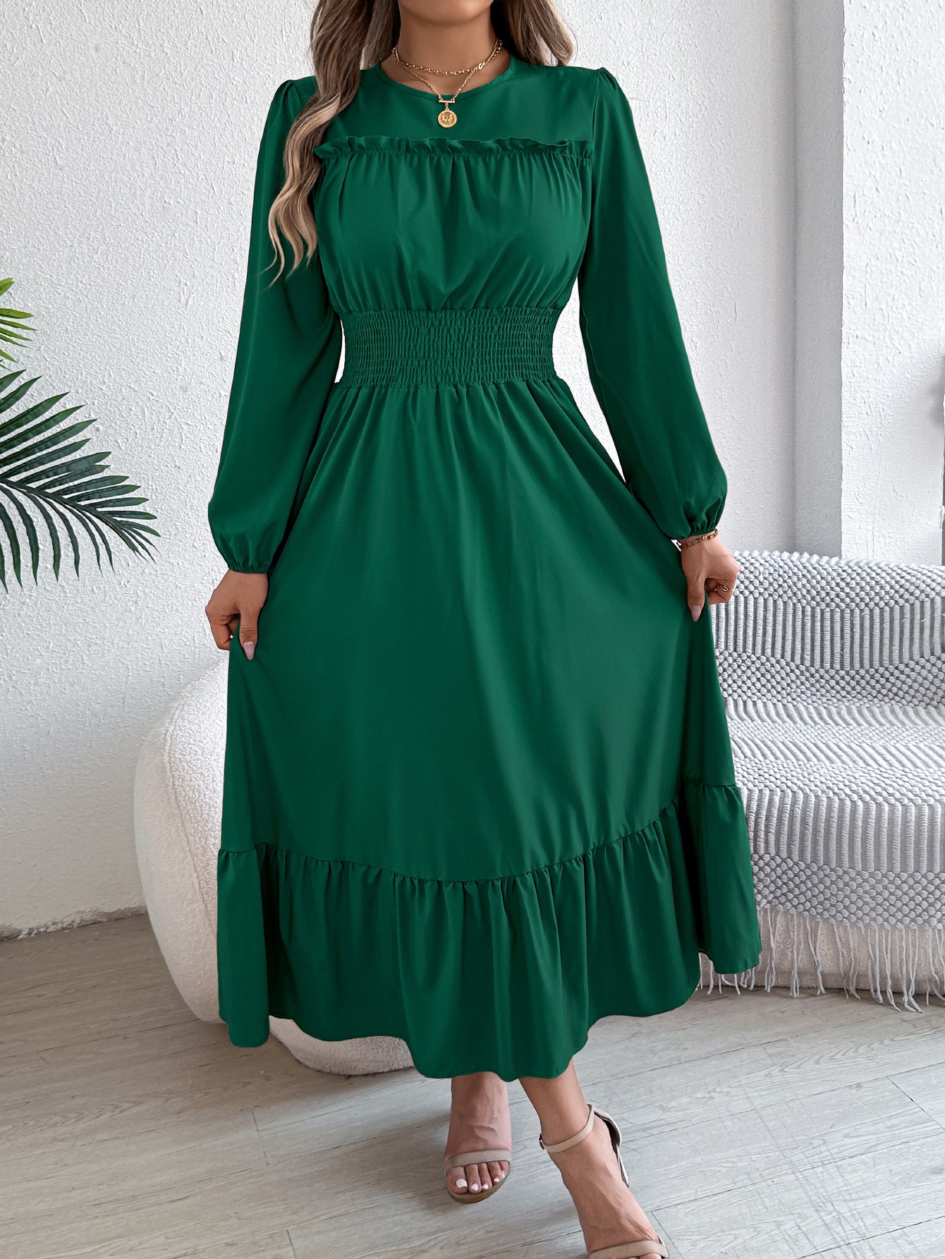 blackish green