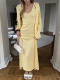 Yellow Two-Piece Set