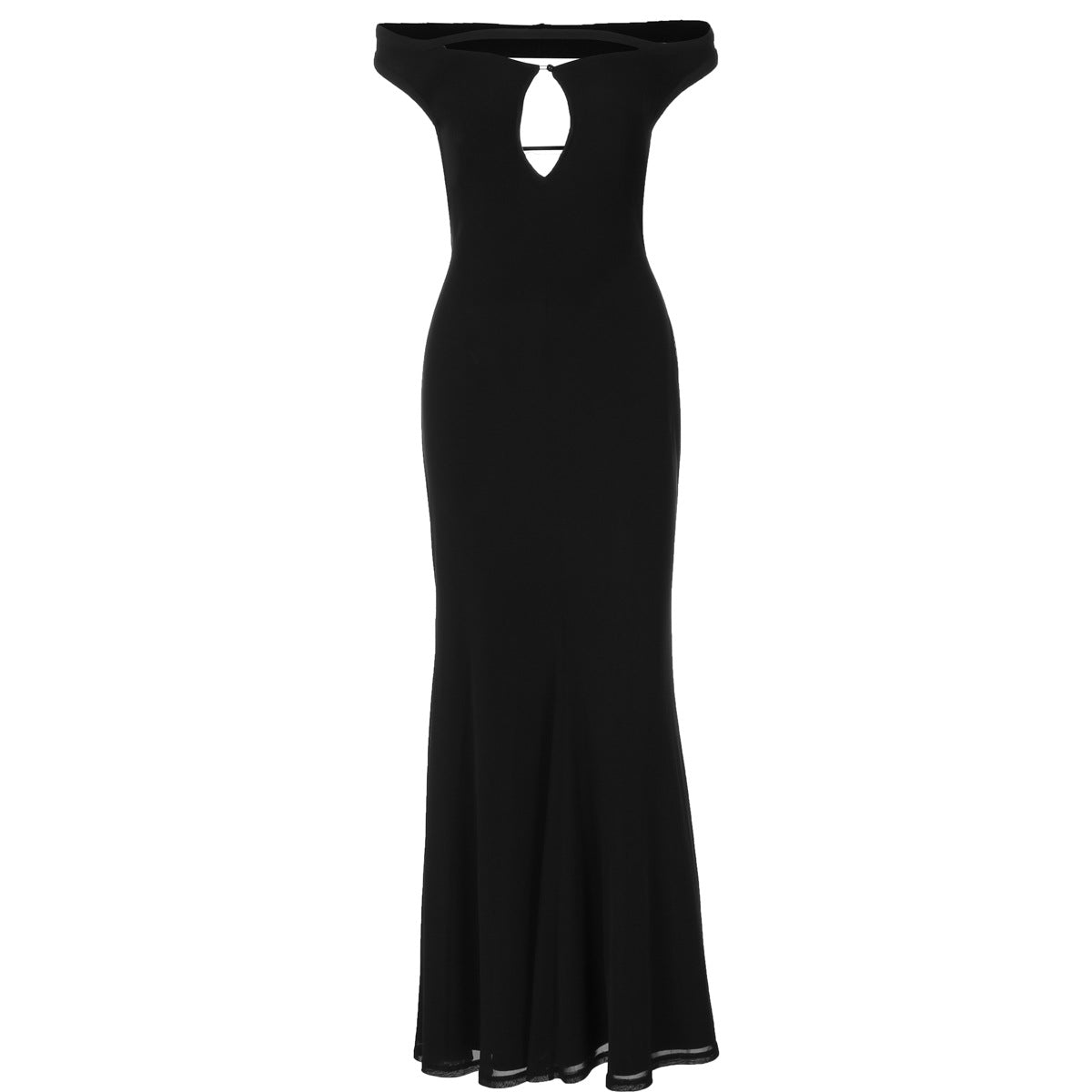 Robe moulante sexy dos nu à découpes et découpes, couleur unie, pour femme, automne-hiver