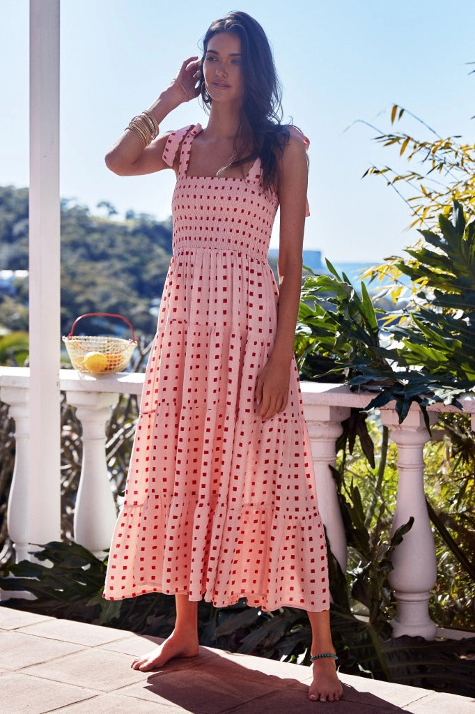 Vestido de verano para mujer, vestido de fiesta, vestido con tirantes finos y estampado floral.