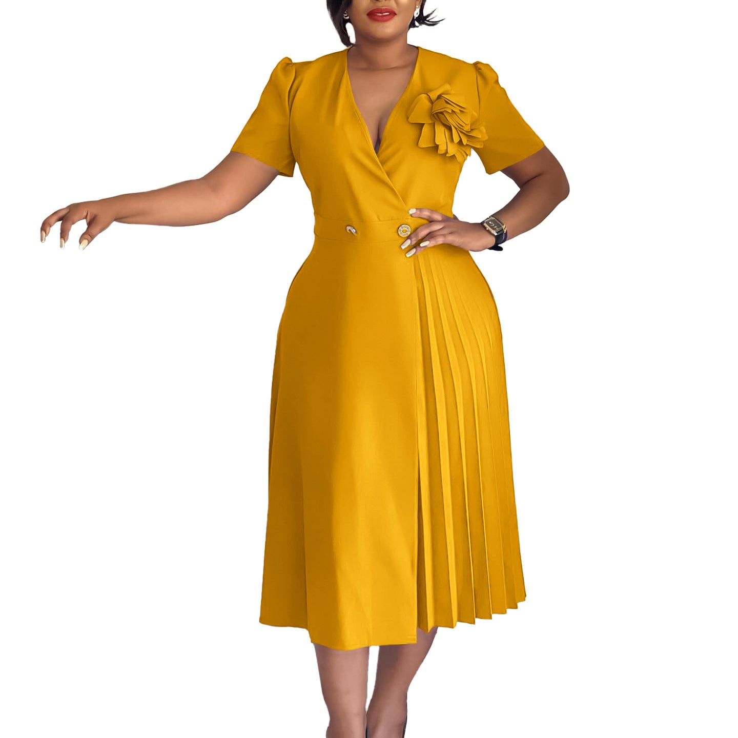 Yellow Corsage